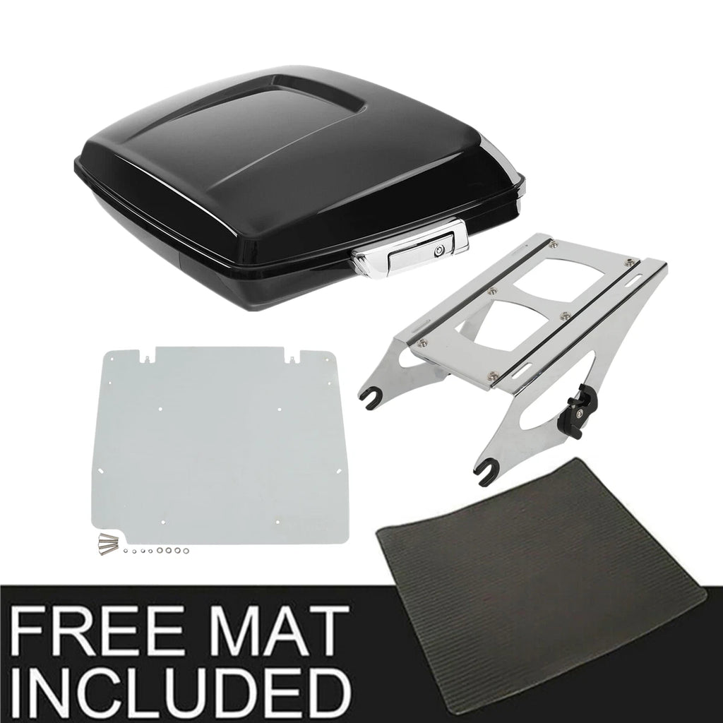 5.5'' Trunk Mount Rack Base Plate for Harley Touring Road Glide (2014–2025)