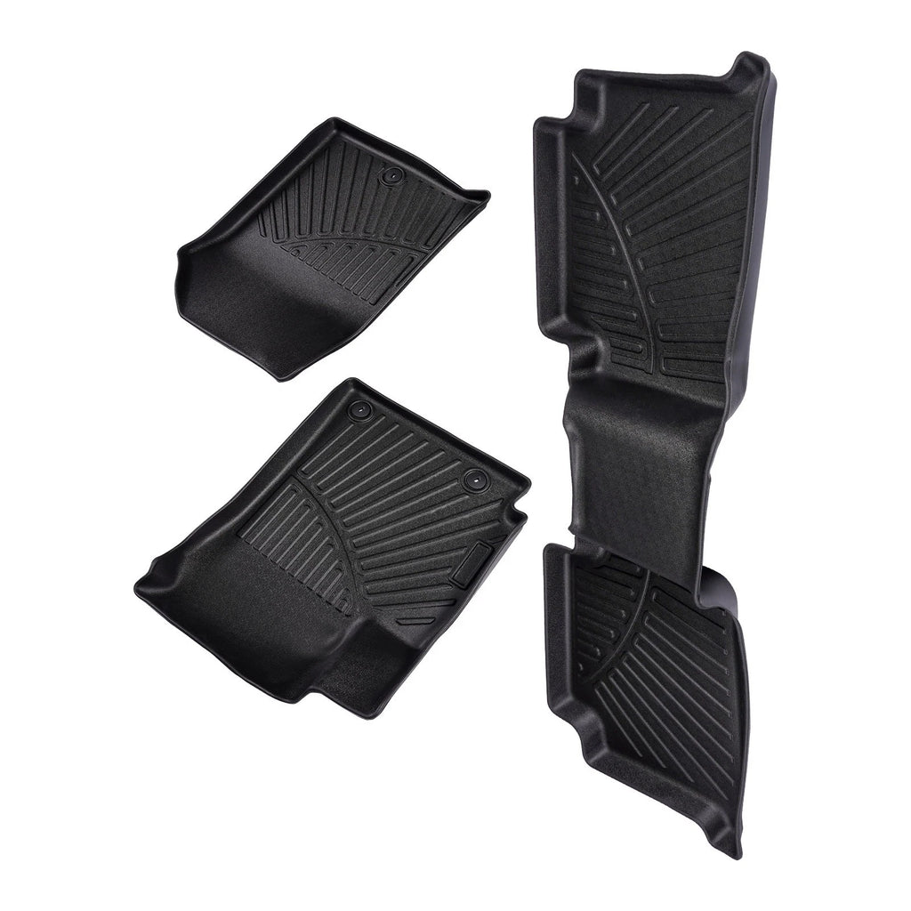 2X TPE Rubber Floor Mats Liner for Kia Seltos (2021–2024)