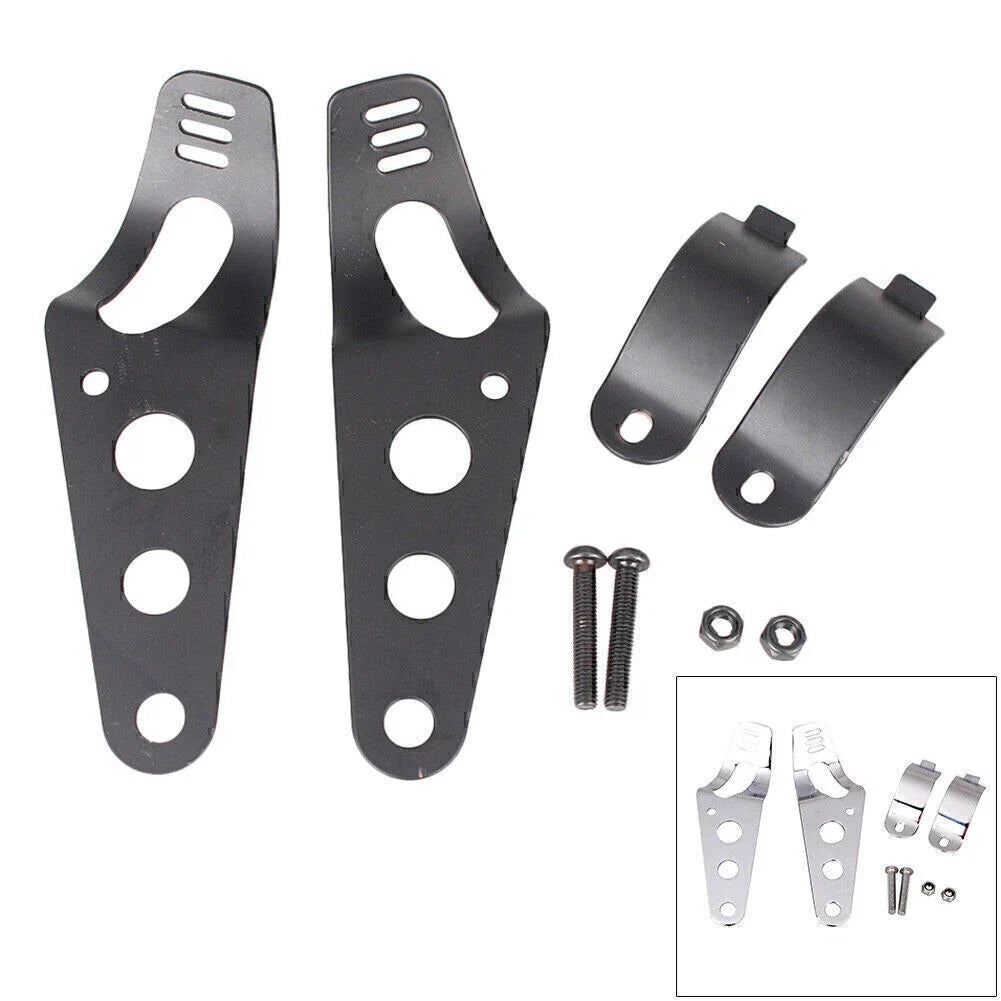 Headlight Mounting Brackets for Suzuki Harley