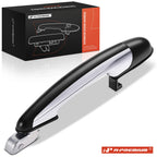 Rear Right Black Exterior Door Handle for Kia Amanti (2004–2009)