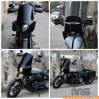 Black Headlight Fairing for Harley Low Rider FXLR, Softail Standard FXST (18-22)