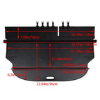 Trunk Cargo Cover for Toyota RAV4 (2013–2018) Retractable Shade Shield