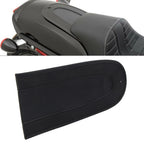 Black Leather Rivet Rear Fender Bib Solo Seat for Harley Softail (2018–2020)
