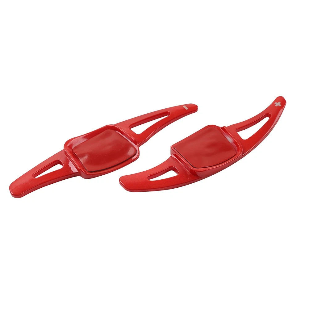 Steering Wheel Paddle Shifter Extension for VW Golf 8, Atlas, Sharan, CC (2020–2023) Red