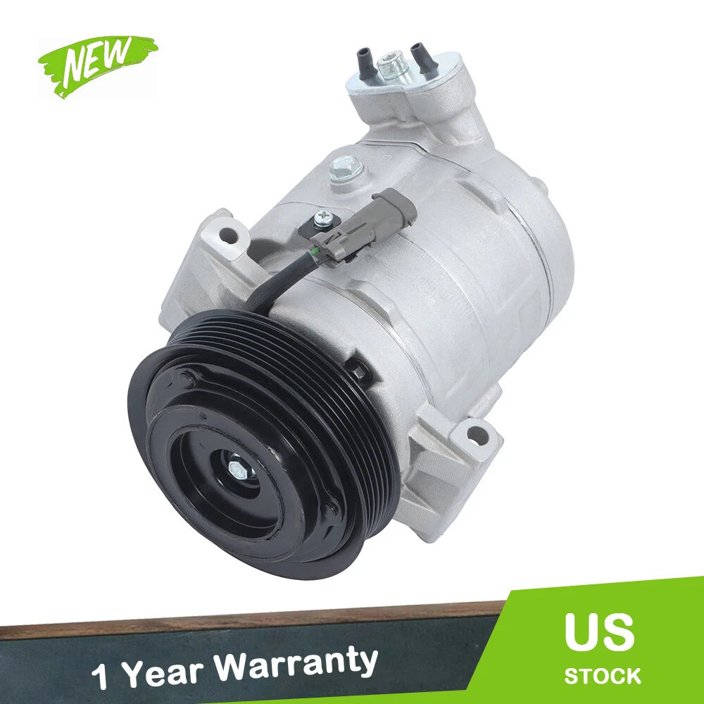 A/C Compressor with Clutch for Chevy Equinox (2010-2011) GMC Terrain (2010-2015) 2.4L