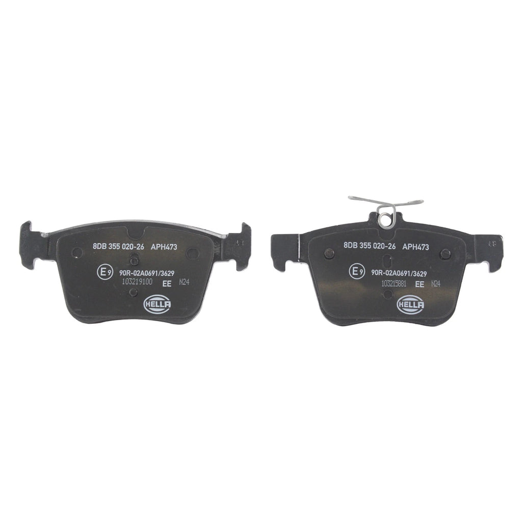 Hella Rear Brake Pads for Audi Q3 S3 TTS Quattro VW Arteon Atlas Jetta Golf R (2011–2023)