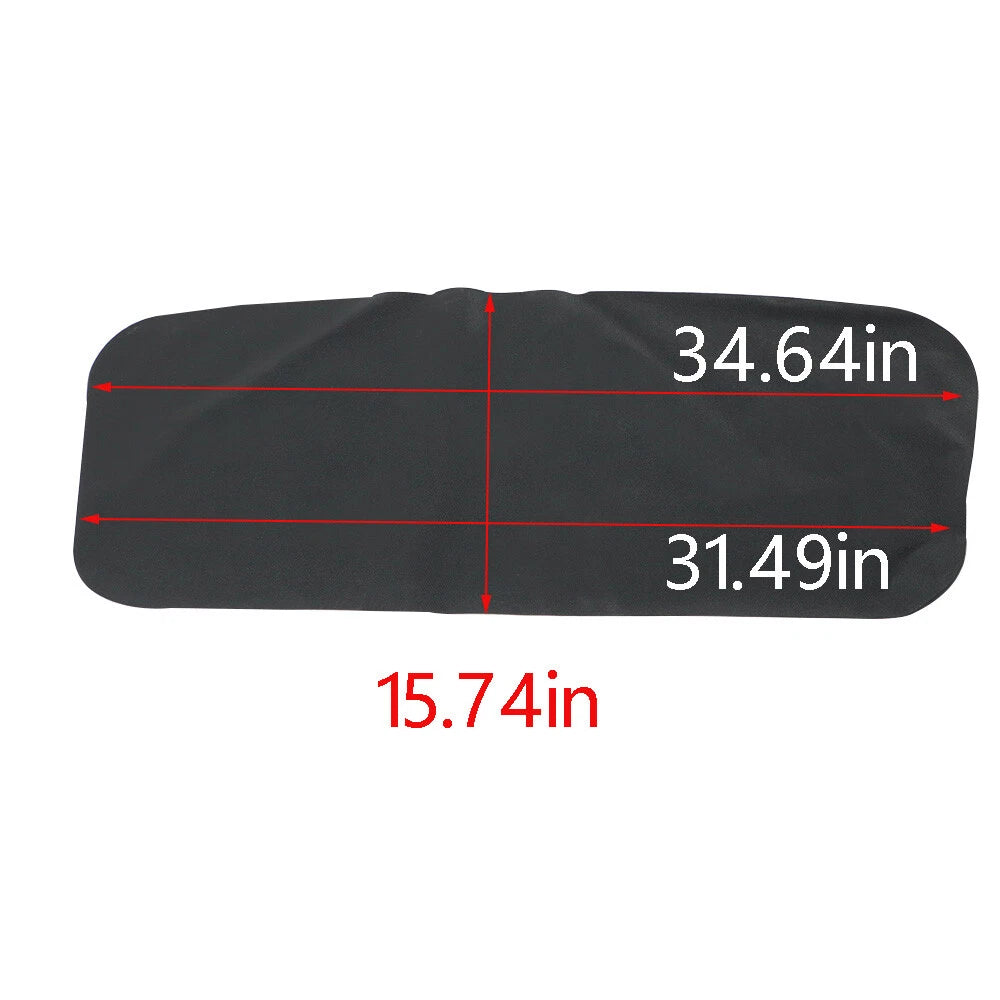 Convertible Soft Top for Miata (1990–2005) Black Plastic