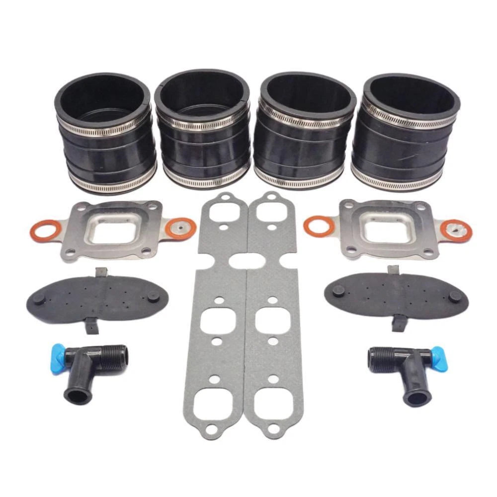 Exhaust Manifold Gasket Kit 27-99757 for MerCruiser GM V6 (S.B.DRY JOINT)