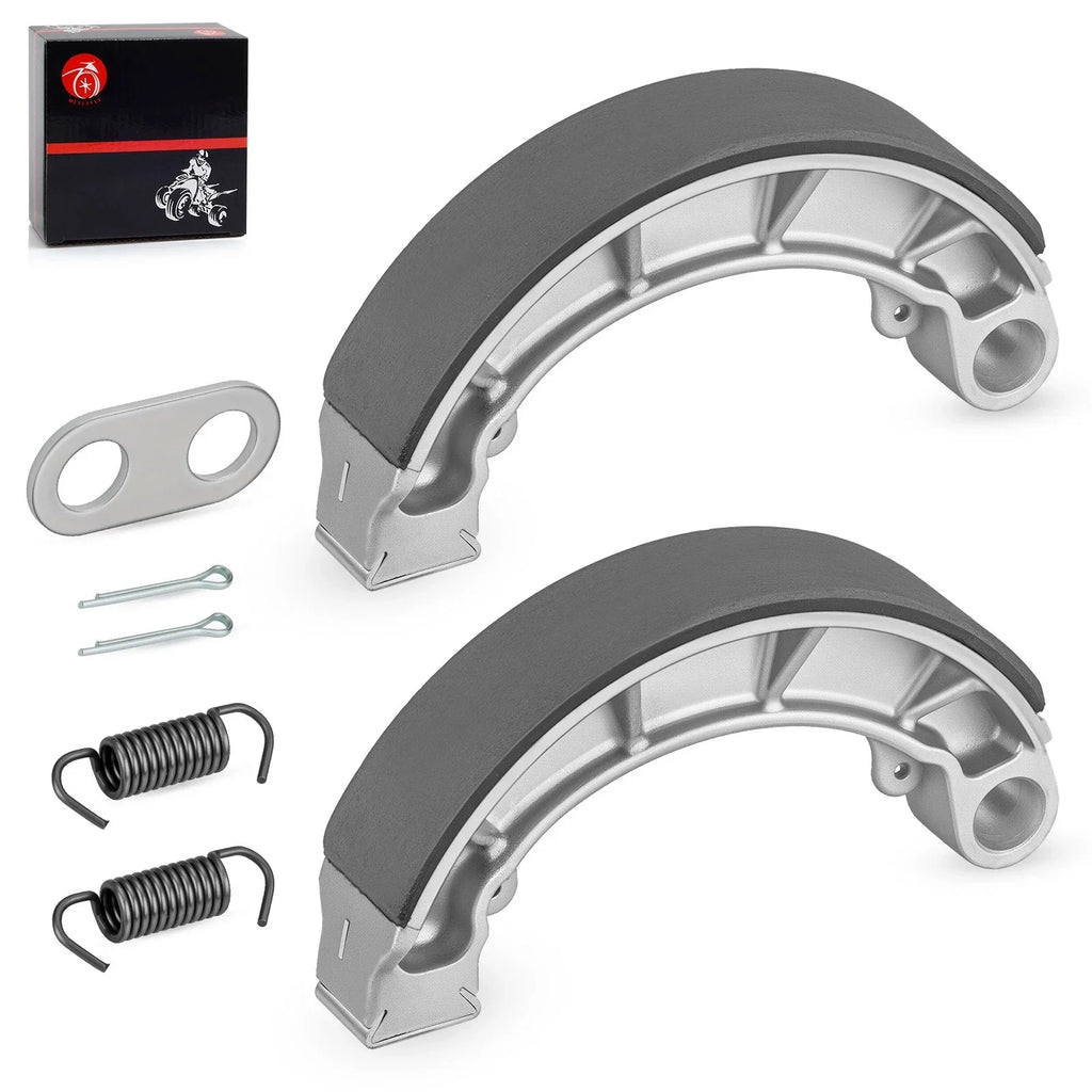 Rear Brake Shoes & Spring Kit for Honda Rancher 350 400 420 (2000–2020)