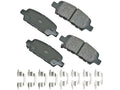 Rear Brake Pad Set for Suzuki Grand Vitara (2009–2013) MB423MG