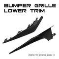 Set of 2 Front Bumper Grille Lower Trim Molding for Toyota Corolla (2020–2022)