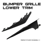 Set of 2 Front Bumper Grille Lower Trim Molding for Toyota Corolla (2020–2022)