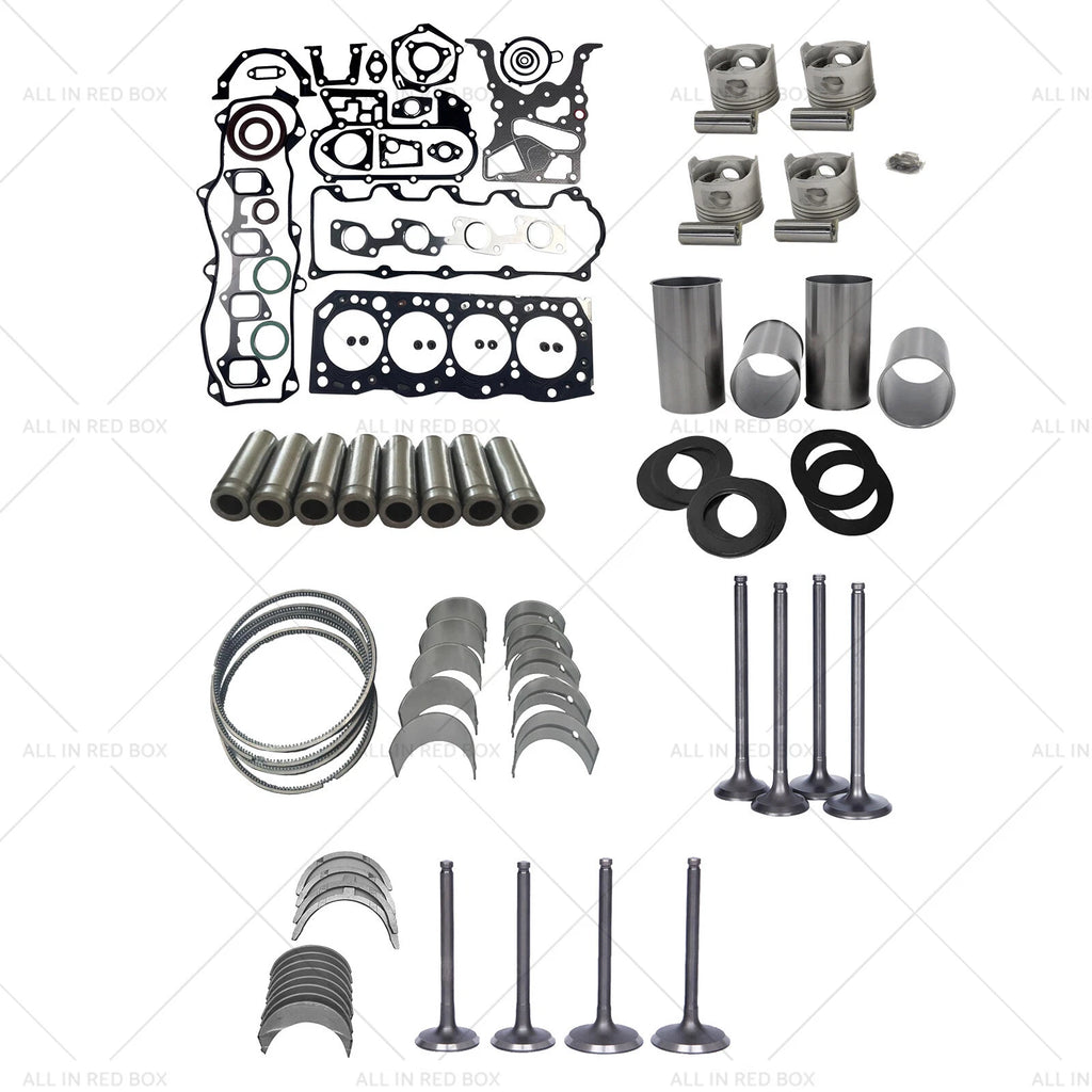 Overhaul Rebuild Kit for Toyota Hilux Hiace 3L 2.8L (1989–1998)