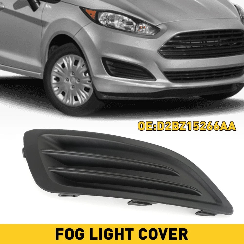 Fog Light Lamp Cover Bezel for Ford Fiesta (2014–2019) Right Side Black