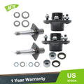 Set of 2 Wheel Hub Kits & #84 Spindles for 5-Lug Vehicles (4.5", 8.25" x 1.75")