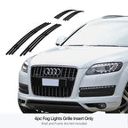 Fog Light Cover for Audi Q7 (2007-2015) Stainless Steel Black Grille Insert