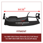 Dash Board Cover Cap for Chevrolet Silverado/Sierra (2007–2013)