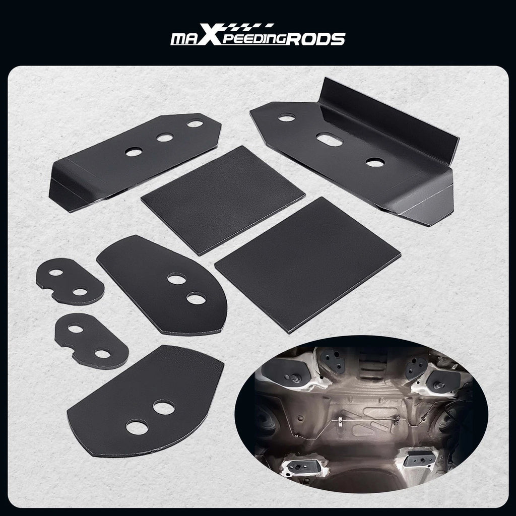 Subframe Reinforcement Plates Kit for BMW 3 Series E46 (1998–2006)