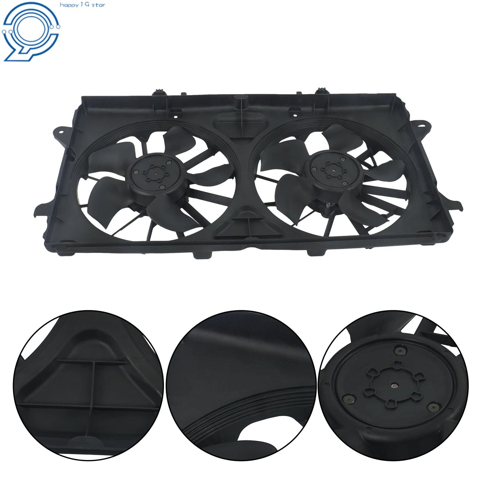 Radiator Condenser Fan Assembly for Chevrolet Silverado 1500 (2020–2021)