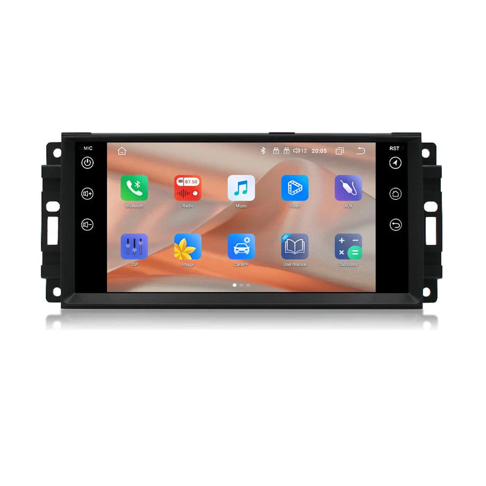 Android 12 Car Stereo GPS Navigation for Jeep Patriot (2014–2017)