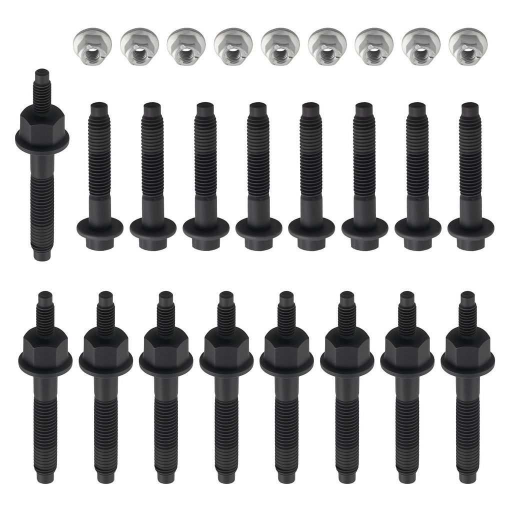 Exhaust Manifold Stud Bolt Nut Kit for Dodge Charger 2003-2008