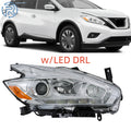 Chrome Halogen Headlight with LED DRL for Nissan Murano (2017)