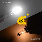 H4 6500K LED Hi-Lo Beam Headlight Bulb for Motorcycle