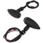 Set of 4 Mini Bullet Turn Signal Lights for Motorcycle
