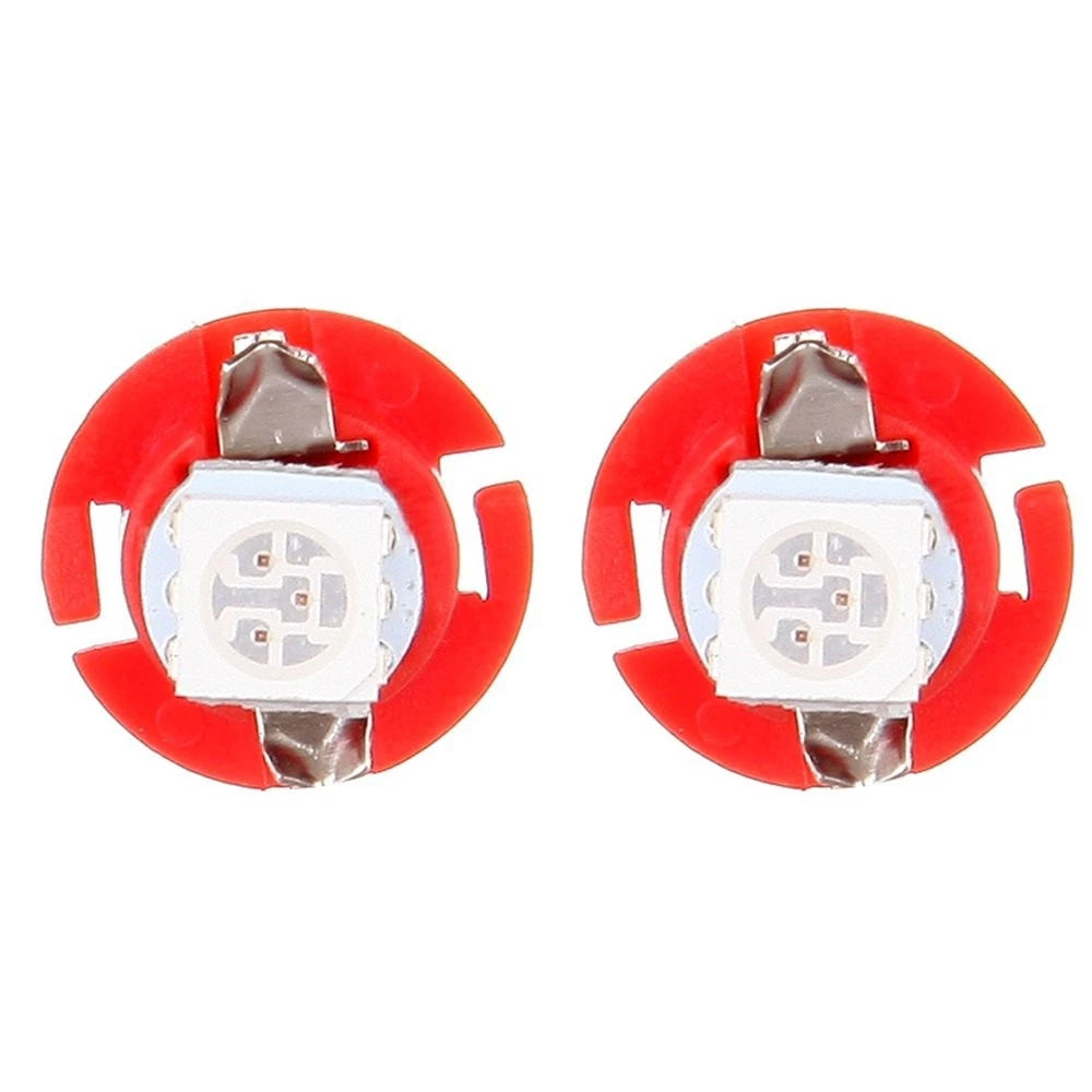 10 B8.4D 5050 1SMD Red LED Dashboard Gauge Indicator Lights for Universal
