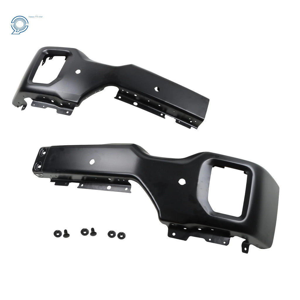 Black Split Front Bumper for GMC Sierra 2500HD 3500HD (2020–2023)