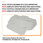 Aluminum Front Skid Plate for Toyota 4Runner (2014–2022), FJ Cruiser (2009–2014)