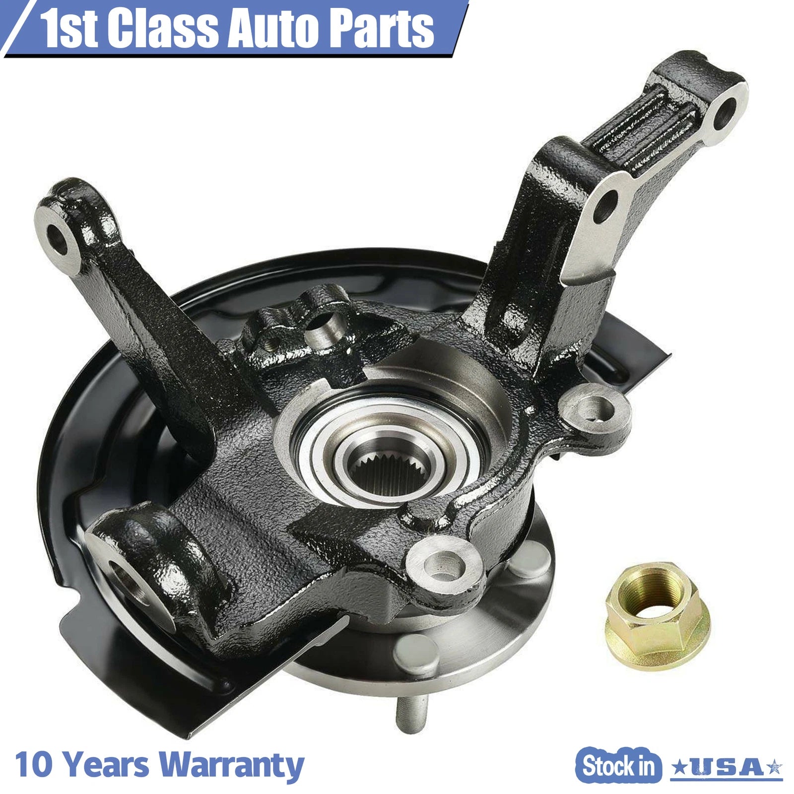 Front Left Steering Knuckle for Nissan Altima (2002-2006)