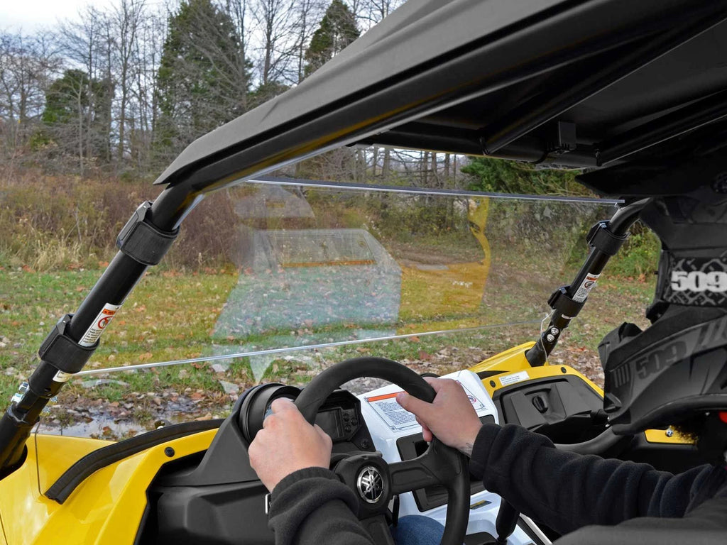 Heavy Duty Scratch Resistant Full Windshield for Yamaha YXZ (2016–2018)