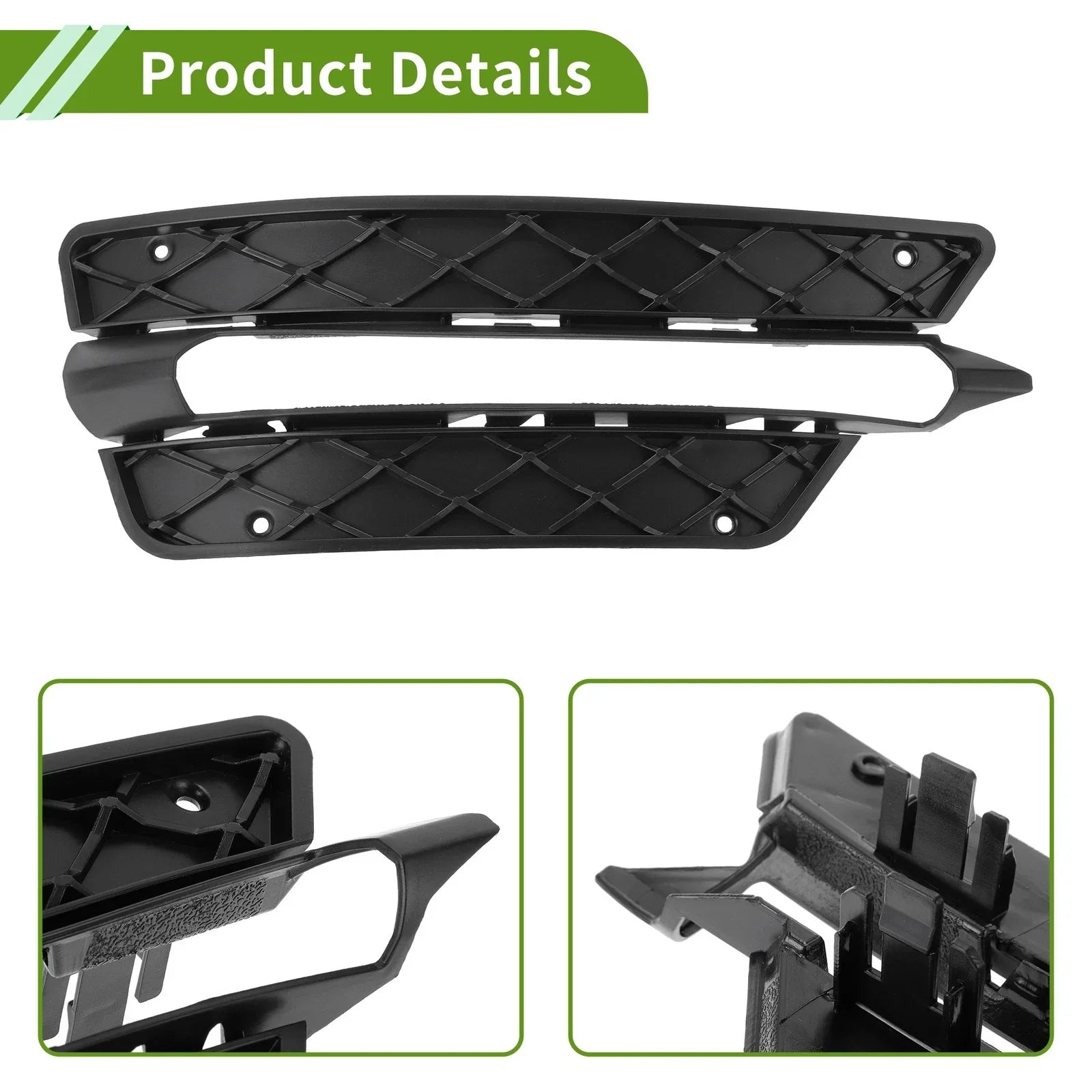 Front Right Fog Light Grill for Mercedes-Benz C350 (2008-2015)