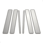 6Pc Chrome Pillar Post Covers for Cadillac Seville (1992–1997)