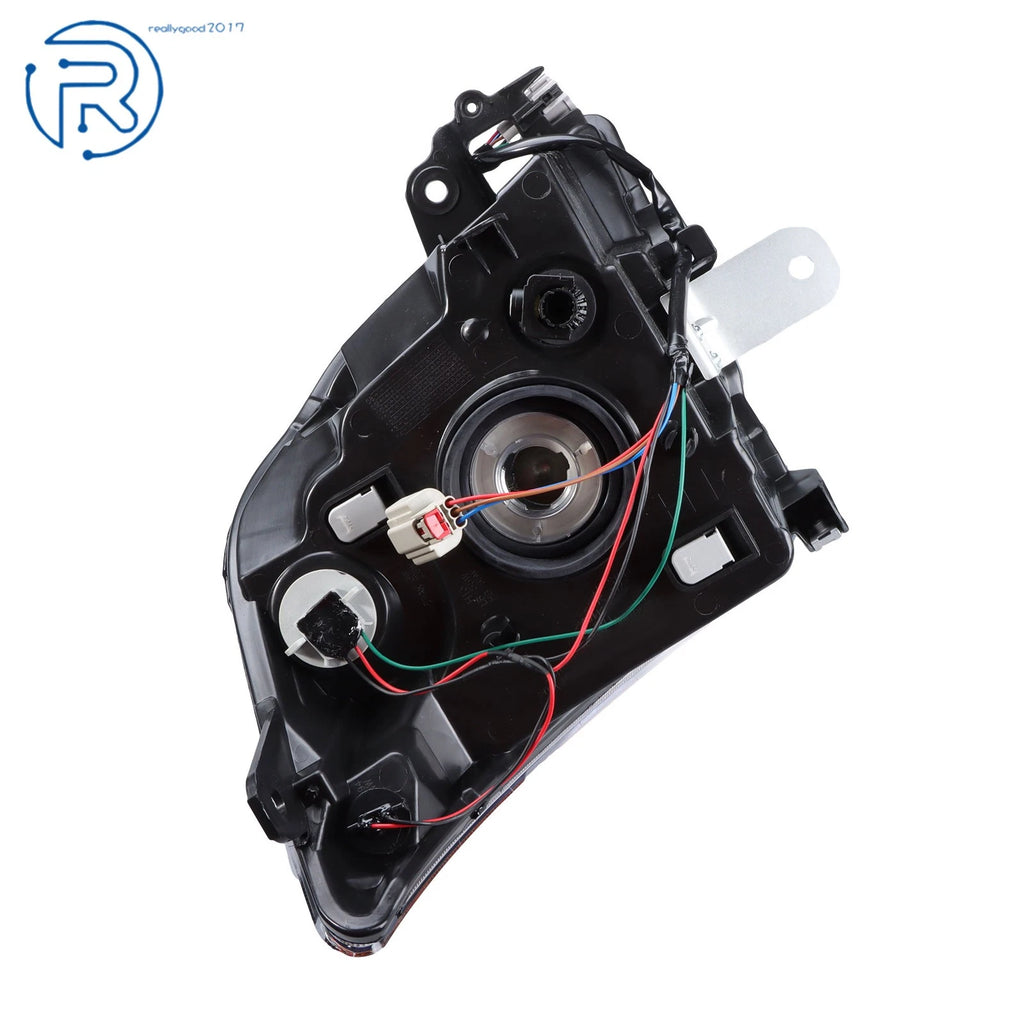 Left Side Headlight for Nissan Sentra (2010-2012) Black Housing Halogen