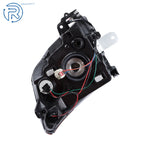 Left Side Headlight for Nissan Sentra (2010-2012) Black Housing Halogen