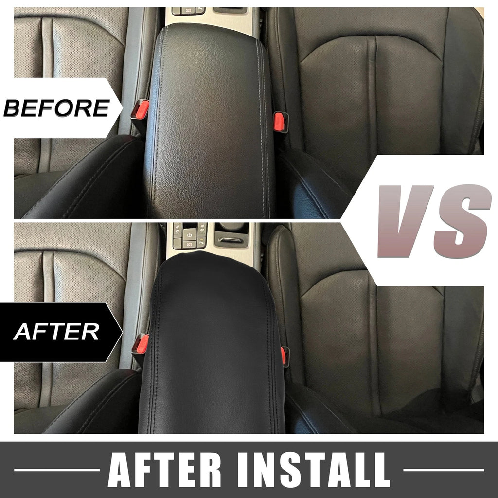 Center Console Armrest Cover Trim for Kia Optima (2016–2020) Black