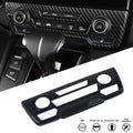 Carbon Fiber Look Console AC Climate Control Panel Cover for Honda CR-V (2017–2022)