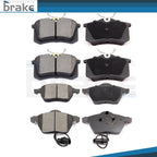 Front Rear Ceramic Brake Pads for Audi A4 Quattro Avant (2002–2004)