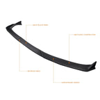 Matte Black Front Bumper Splitter Lip for Mazda 6 Atenza (2019–2021)