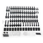 Fairing Bolt Fasteners Kit for Yamaha (Black Spike)