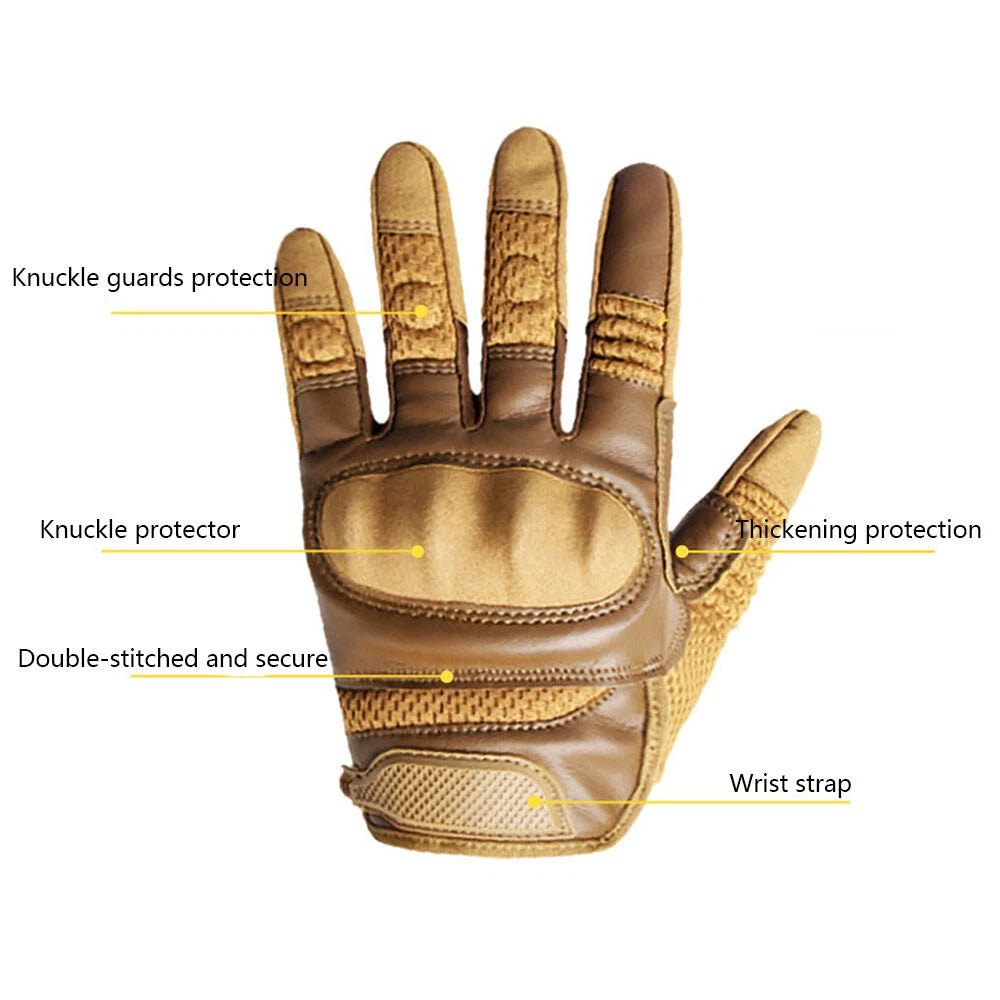 Motorcycle Gloves Touch Screen Tactical for Outdoor Riding Protection