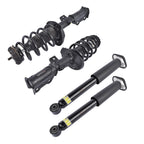 Set of 4 Strut & Spring Assemblies + Rear Shock Absorbers for Cadillac SRX (2004–2016)