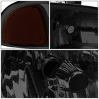 Tinted Amber Side Headlight Bumper Lamps for GMC Sierra/Yukon (2001–2007)