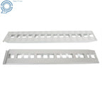 Set of 2 Aluminum Ramps for Car Trailer Truck (6000 lbs Capacity)