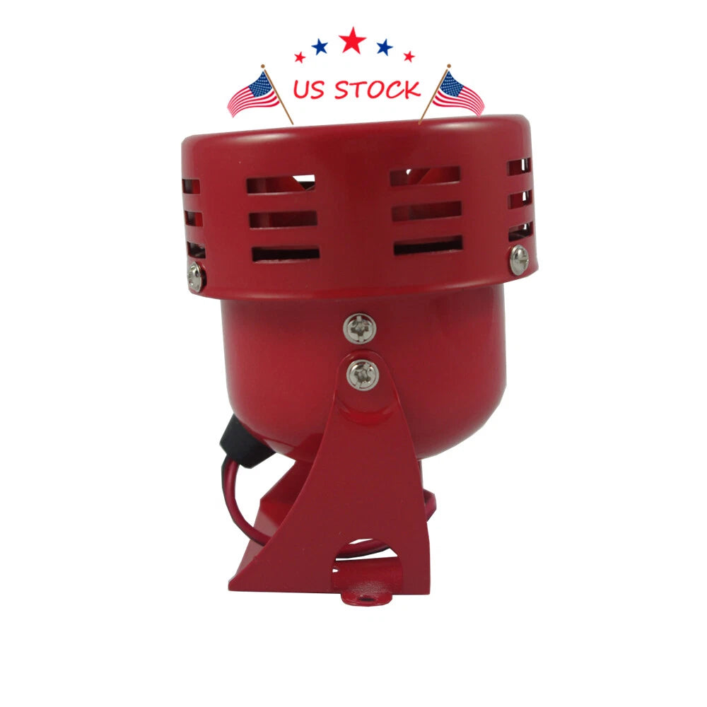 Red Civil Air Raid Alarm Horn for Motor Driven Fire (12V)