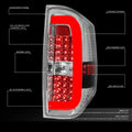 3D LED Tube Bar Tail Brake Light Reverse Lamp for Toyota Tundra (2014–2021)