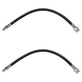 Set of 2 Front Brake Hydraulic Hoses for Benz W201 190D 190E W123 240D