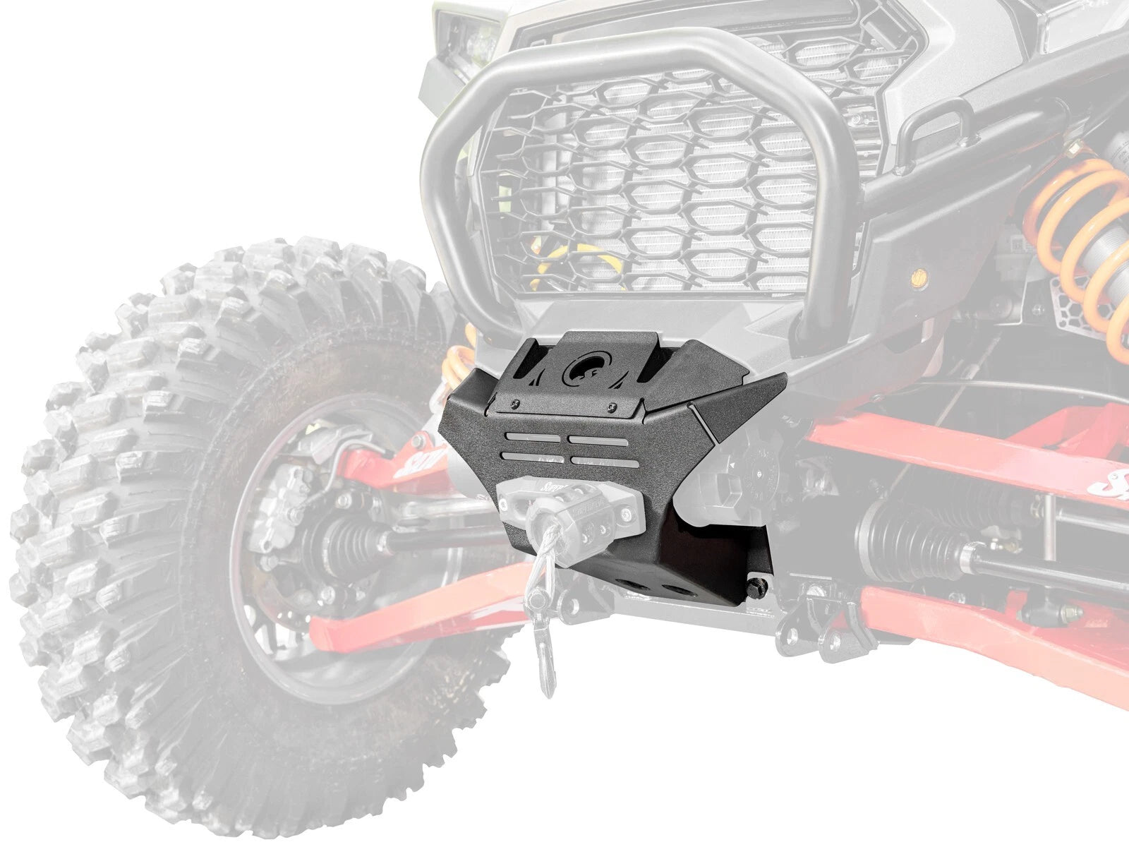 Winch Mount with 6000 lb Winch for Polaris RZR XP (2024–2025)